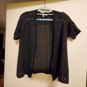 Cyrus Knit Black Shrug